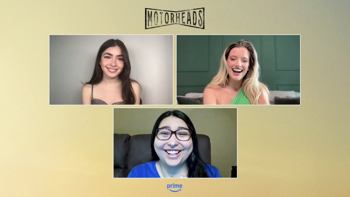 srsoto26's tweet photo. For Temple of Geek, I caught up with Melissa Collazo and Mia Healey to discuss @PrimeVideo’s #Motorheads, the YA genre, and their favorite ships! I covered both #TheWilds and #OneofUsIsLying, so this was extra fun.
WATCH: https://t.co/XSEvgMZZwN
READ: https://t.co/sAr439cIc0 https://t.co/8MDOecqODF