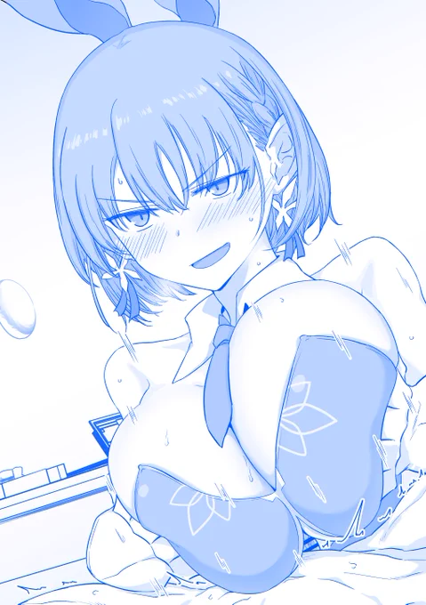 アイちゃんのバニーパイズリ 