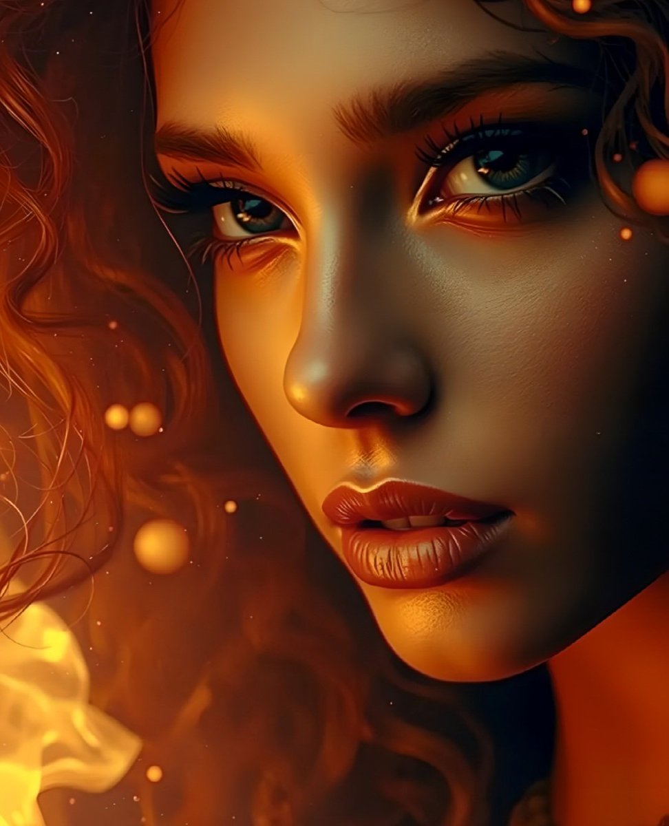 L4STD4ZE's tweet image. Her gaze sparks a magical inferno. 🪄🔥

QT your Fire Mage