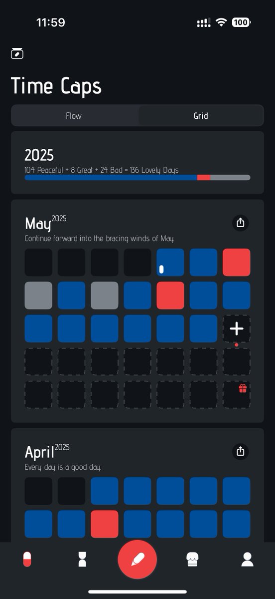 TimeCaps_App's tweet image. 😴 Time Caps 3.1 is out with Dark Mode (finally).