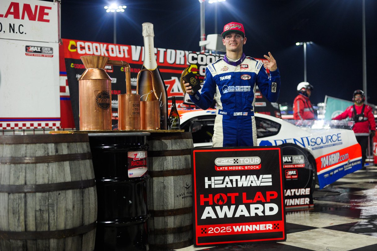 CARS Tour (@carstour) on Twitter photo The <a href="/HeatWaveVisual/">Heat Wave Visual</a> Hot Lap Award π¨π΅π« the race win? It doesnβt get much better than that π
<a href="/zmaxraceproduc1/">zMAX</a> | <a href="/SoundGearHear/">SoundGear</a> | #WindowWorld100 The <a href="/HeatWaveVisual/">Heat Wave Visual</a> Hot Lap Award π¨π΅π« the race win? It doesnβt get much better than that π
<a href="/zmaxraceproduc1/">zMAX</a> | <a href="/SoundGearHear/">SoundGear</a> | #WindowWorld100