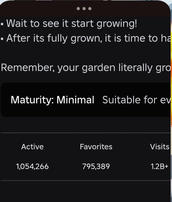 Kennacuin1231's tweet image. 1M players Active on Grow a garden haft players using script cheat on in-game not detected anti cheats 
Grow a garden - selling real money and exploits many Filipinos want to sell on real money like Gcash and more payment method 
#robloxgrowagarden #growagarden #ROBLOX