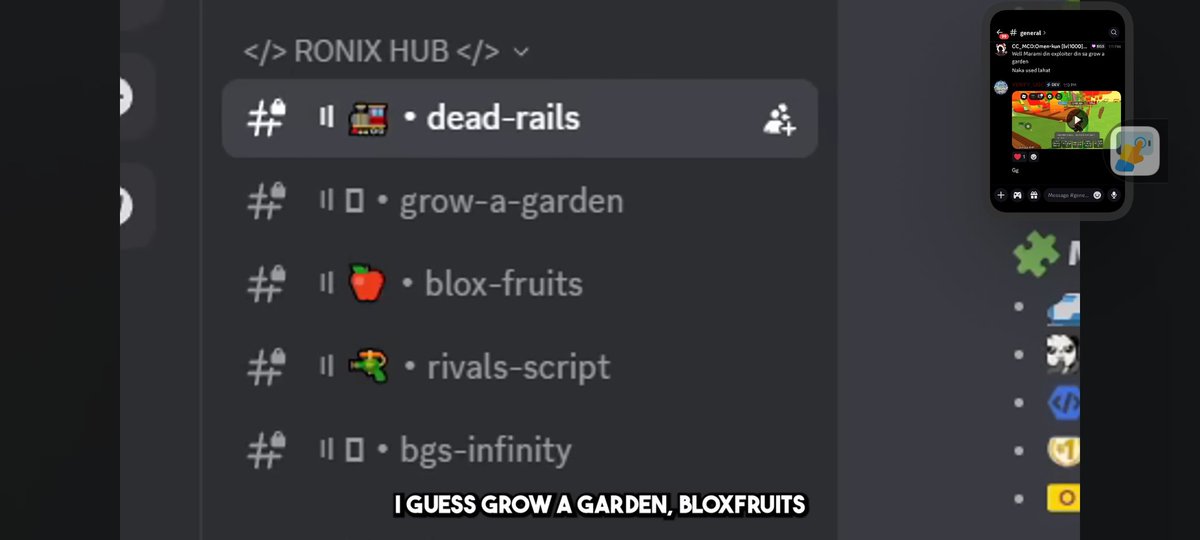 Kennacuin1231's tweet image. 1M players Active on Grow a garden haft players using script cheat on in-game not detected anti cheats 
Grow a garden - selling real money and exploits many Filipinos want to sell on real money like Gcash and more payment method 
#robloxgrowagarden #growagarden #ROBLOX
