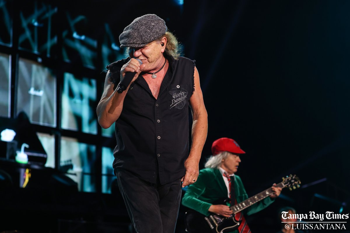 The Tampa stop of the AC/DC PWR Up Tour was sold out at Raymond James Stadium and their only stop in Florida.