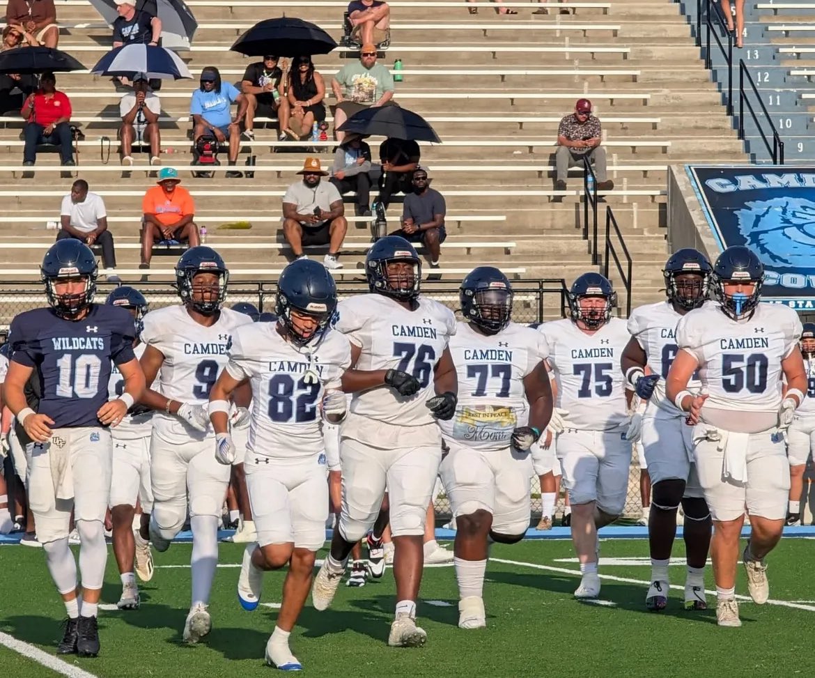 Harris “The Polarbear 🐻❄️” Bloom (@harrisbloom08) on Twitter photo Spring game went great! Blessed to be a wildcat!! #ForCamden🐾🐾
<a href="/COACH217ROLAND/">Travis Roland</a> <a href="/CamdenRecruits/">Camden FB Prospects</a> <a href="/Coach_DeBast/">Ben DeBastiani</a> <a href="/LUmm55/">CamdenPower</a> Spring game went great! Blessed to be a wildcat!! #ForCamden🐾🐾
<a href="/COACH217ROLAND/">Travis Roland</a> <a href="/CamdenRecruits/">Camden FB Prospects</a> <a href="/Coach_DeBast/">Ben DeBastiani</a> <a href="/LUmm55/">CamdenPower</a>