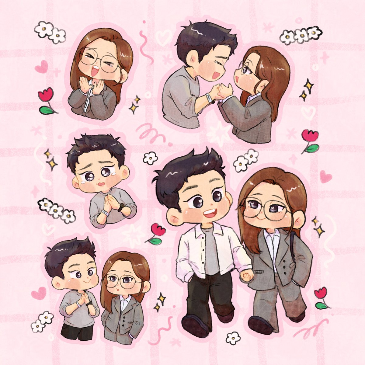 i was too busy looking at you 🩷 
#iksong #hospitalplaylist #residentplaybook