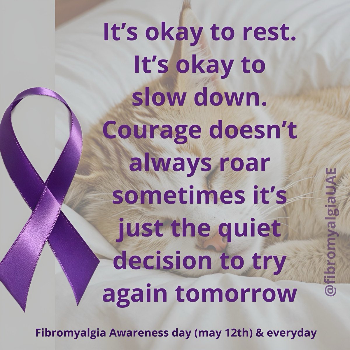 fibromyalgiaUAE's tweet image. With fibromyalgia, rest isn’t a choice it’s a necessity. When the body is screaming for a break, we
feel guilty for slowing down. The truth is, rest is part of surviving this illness. It’s not weakness
.
#FibromyalgiaUAE #fibroaware #spoonies #paceyourday #healthylifestyle #heal…