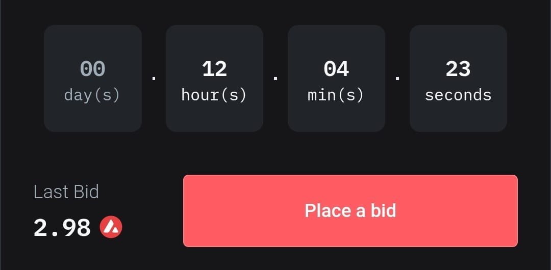EriTaopik1's tweet photo. 🚨AUCTION UPDATE🚨

'RISING FROM THE WOUND'
Only 12 hours left.
Last bid 2.98 Avax by @uyo66_ 
Thank you so much my friend 🥳

And thank you for all bidder
@SWRKS_ @hoizon @fajripersiano @ronos88 @Breznanikova @iyusmn @nesaart1705 

Link auction here ⬇️
https://t.co/oQnFibAHsH https://t.co/nXrr5M0xtl