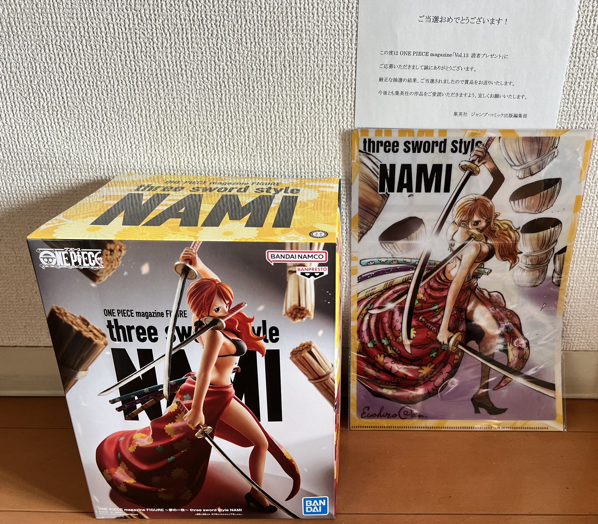 三刀流ナミ～夢の一枚～ three sword style NAMI 新品未開封