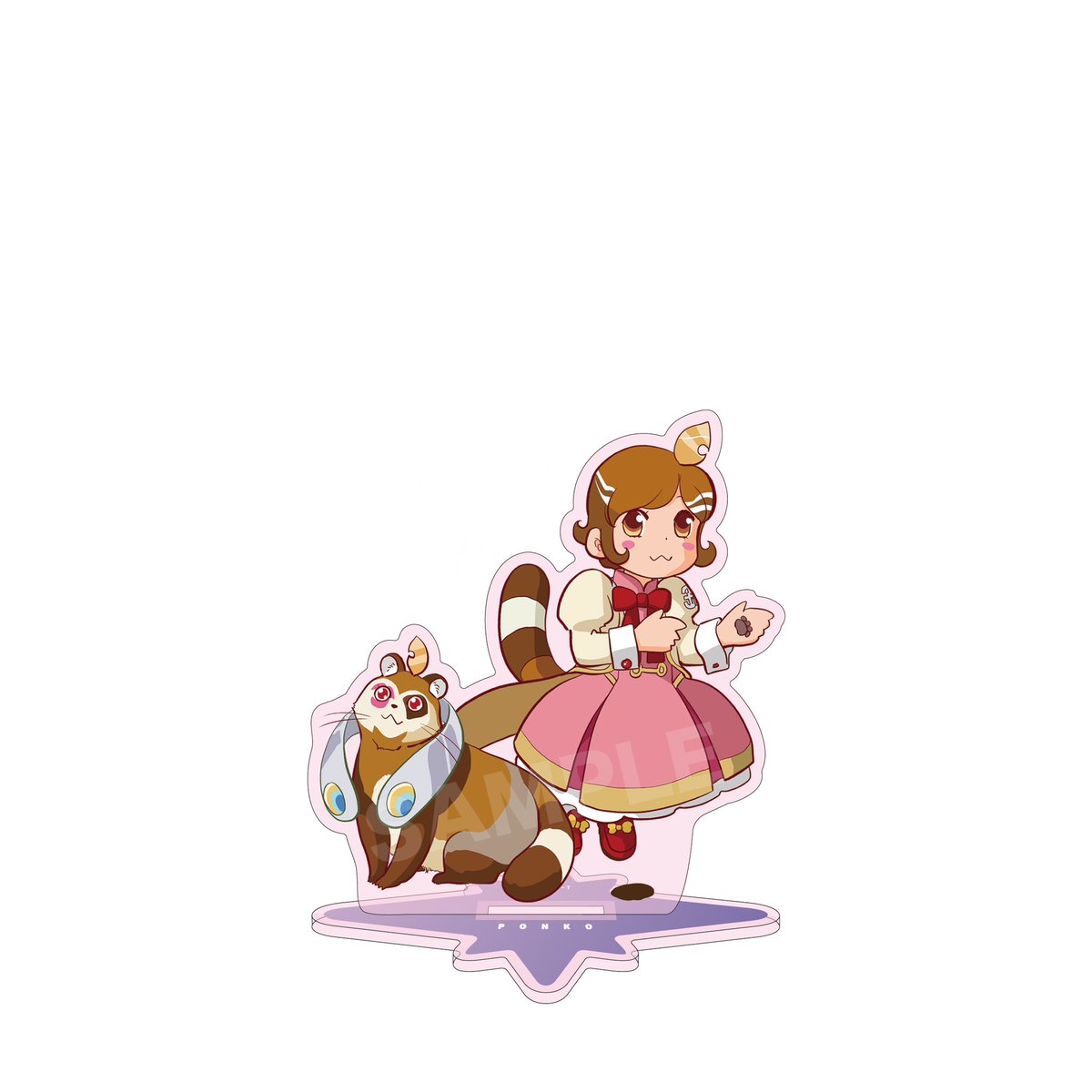 竹本泉 先生のイラストを使用した、全部並べたくなるアクリルスタンド
