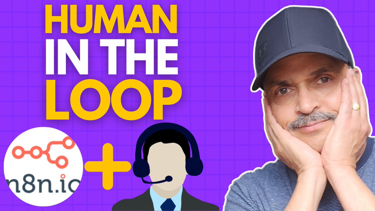 findbestsol's tweet photo. 🚨 Say goodbye to AI mishaps! 🚨
Learn how to build a human-in-the-loop workflow in n8n that guarantees 100% reliable AI outputs. 🔍
No more hallucinations, no surprises—just bulletproof automation. 🤖👩‍💻
▶️ Watch now: https://t.co/xkqEI9qVX9
#AI #n8n #Automation #HumanInTheLoop https://t.co/m3tvsuGjLs