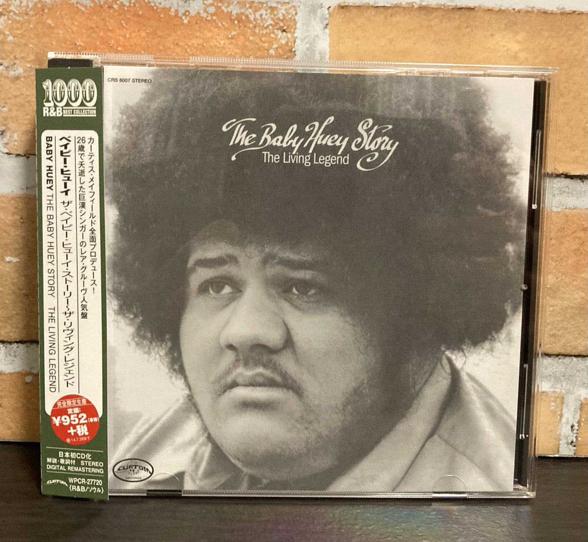 ブラックミュージックのディスクガイド本には必ずと言っていいほど登場するアルバムである。この作品が発表される直前に急死し､唯一のアルバムとなった事も伝説となった要因ではないだろうか？　今宵は”400ポンド・オブ・ソウル”こと巨漢のベイビー・ヒューイの叫びに浸ろうではないか😎