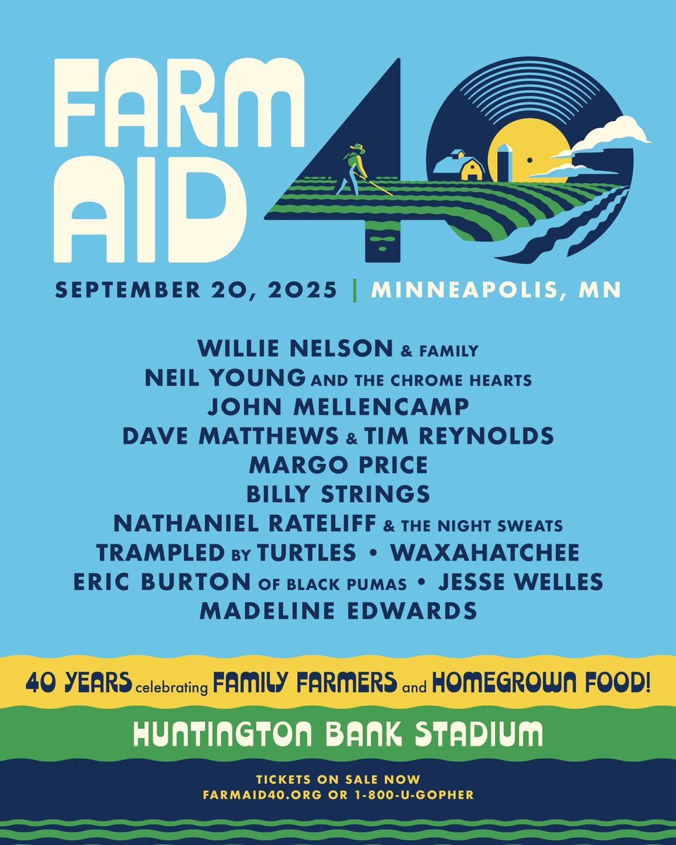madelinemaking's tweet photo. @FarmAid, here we come baby. https://t.co/xYWcq2C1nG