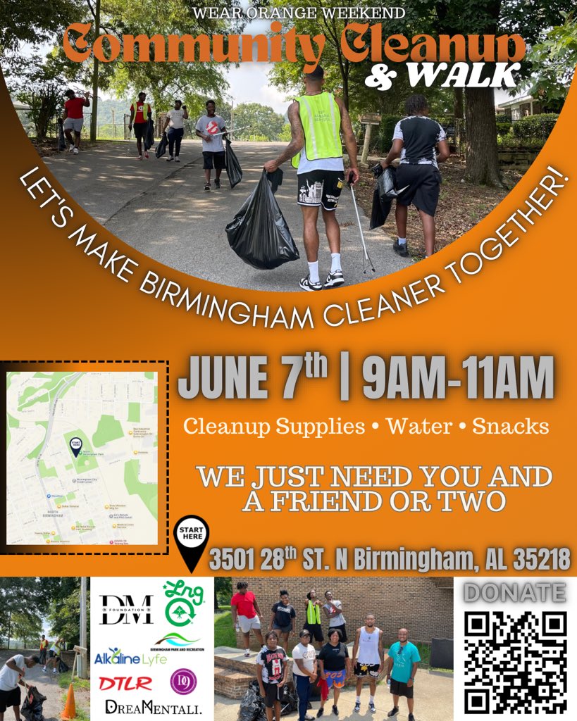 Bring a friend or two! -Community Cleanup