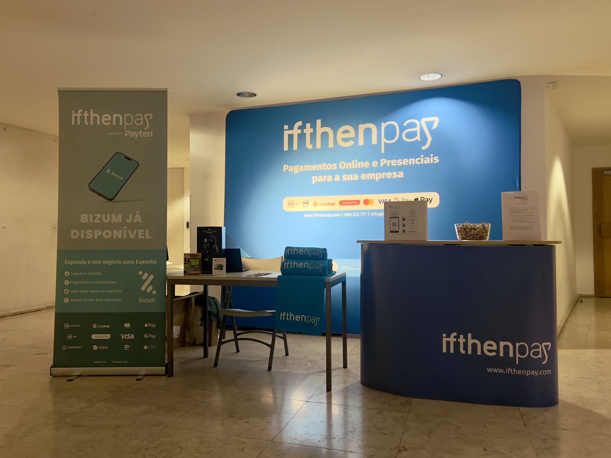 Já chegámos ao WordCamp Lisboa 🚀
Vem ter connosco e descobre tudo o que a ifthenpay tem para te oferecer 😉
#WCLisboa #WordCampLisboa #ifthenpay