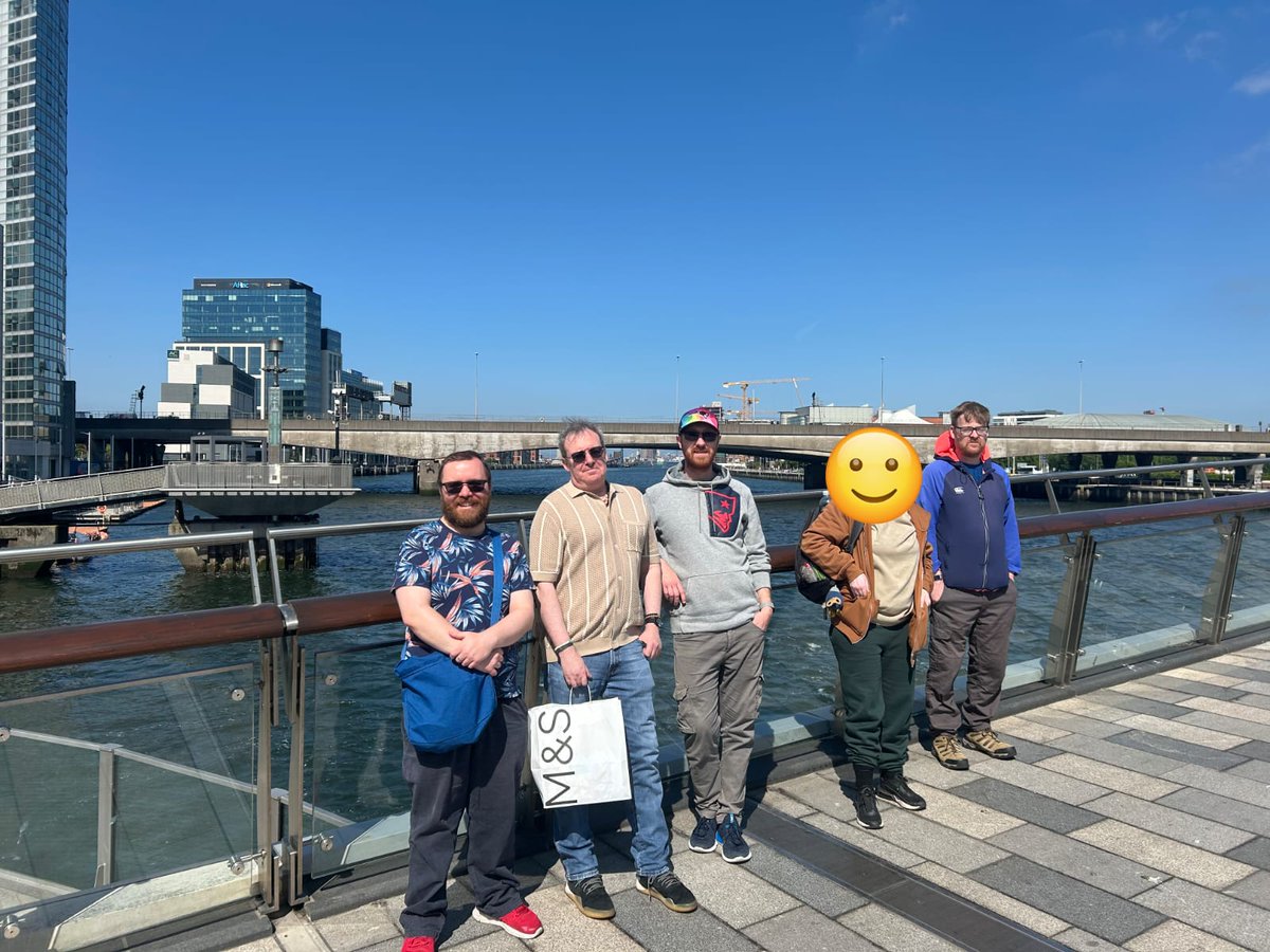 Belfast service staff and clients ‘Stepped out for Mental Health’ this week as part of #MentalHealthAwarenessWeek They enjoyed a lovely walk down by the Titanic area. What a great week to get out for a walk &amp; prioritise mental wellbeing💜 #ThisIsMyCommunity