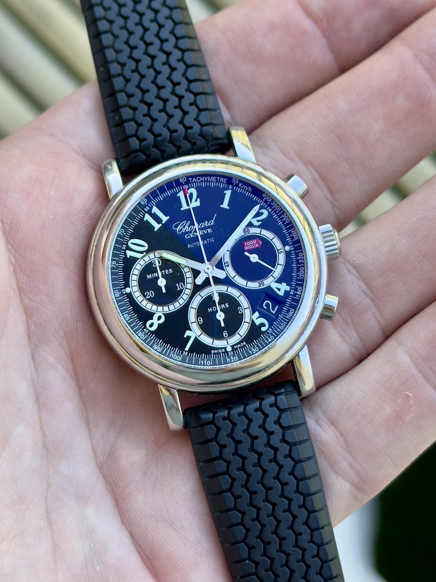 secondemorte's tweet photo. Chopard Mille Miglia 16/8331 

Si ça intéresse quelqu’un je lui fais un prix, dm ouverts 📮 https://t.co/lIN8Fmnebo