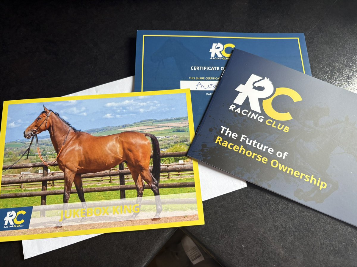 Ally 🏇🏻 (@fluffypickle) on Twitter photo Thrilled to be involved with a horse in one of my favourite yards <a href="/kimbaileyracing/">Kim Bailey & Mat Nicholls Racing</a> thank you for my Jukebox King membership pack <a href="/Racingclubvip/">Racing Club</a> 🫶🏻 Thrilled to be involved with a horse in one of my favourite yards <a href="/kimbaileyracing/">Kim Bailey & Mat Nicholls Racing</a> thank you for my Jukebox King membership pack <a href="/Racingclubvip/">Racing Club</a> 🫶🏻
