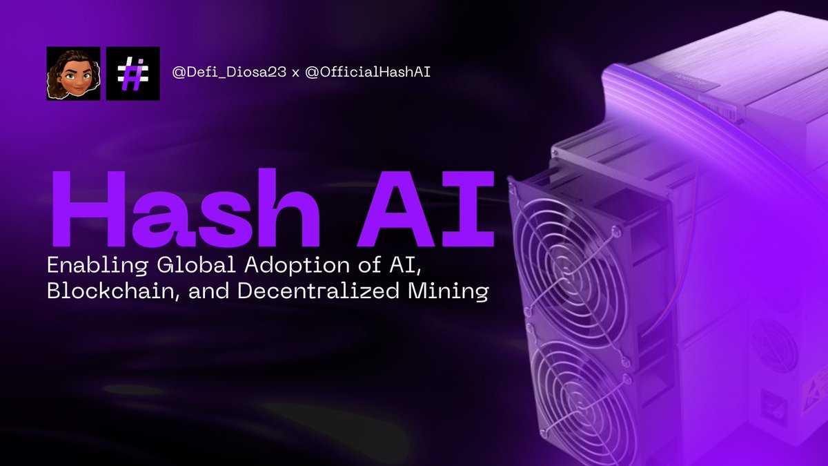 Defi_Diosa23's tweet image. 2025 is the year of AI integration, public chains, real-world adoption, and interoperability.

@OfficialHashAI is at the forefront, providing high efficiency crypto mining solutions.

Let&apos;s take a close look into #HASHAI&apos;s past 3 months accomplishments .

🧵 
#HASHAITakeover