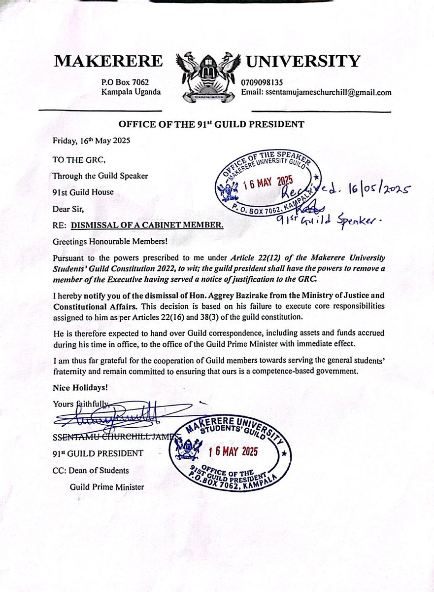 Namuganga Hatwiyah Ssonko (@hatwiyah75943) on Twitter photo If you want to know the real character of a person give him power and money now if the son is acting like this how can we trust the dad
For God and my country <a href="/Makerere/">Makerere University</a> <a href="/JimjamesMuhwezi/">Jimjames Muhwezi</a> <a href="/mwegyesasaul/">Mwegyesa Saul</a> If you want to know the real character of a person give him power and money now if the son is acting like this how can we trust the dad
For God and my country <a href="/Makerere/">Makerere University</a> <a href="/JimjamesMuhwezi/">Jimjames Muhwezi</a> <a href="/mwegyesasaul/">Mwegyesa Saul</a>