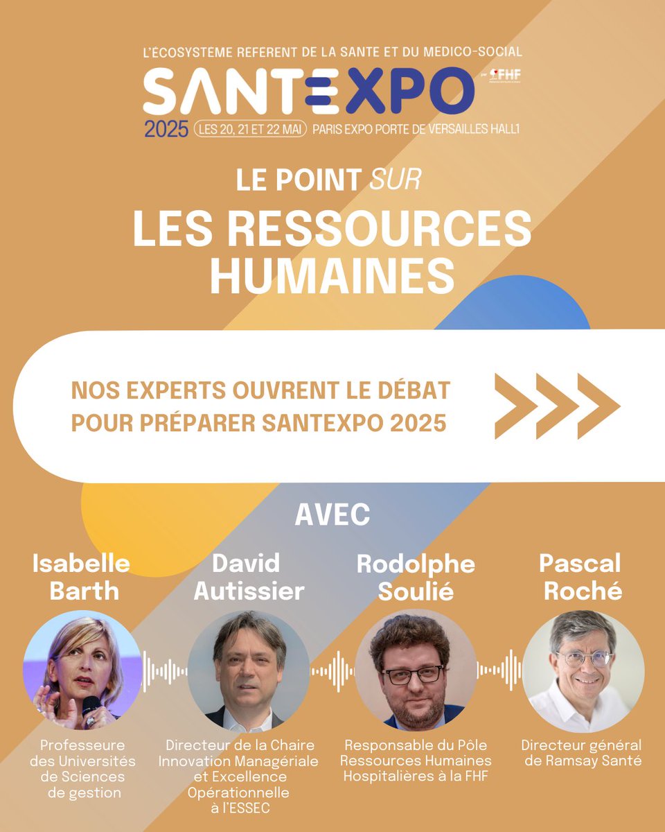 parisSANTEXPO's tweet image. 📣 Faire évoluer le #management RH en santé, c'est agir pour un système de soins plus humain, plus efficace, plus durable.
Attractivité, #QVCT, formation, compétences, #IA : la fonction RH doit se réinventer face aux attentes des soignants. [1/5]