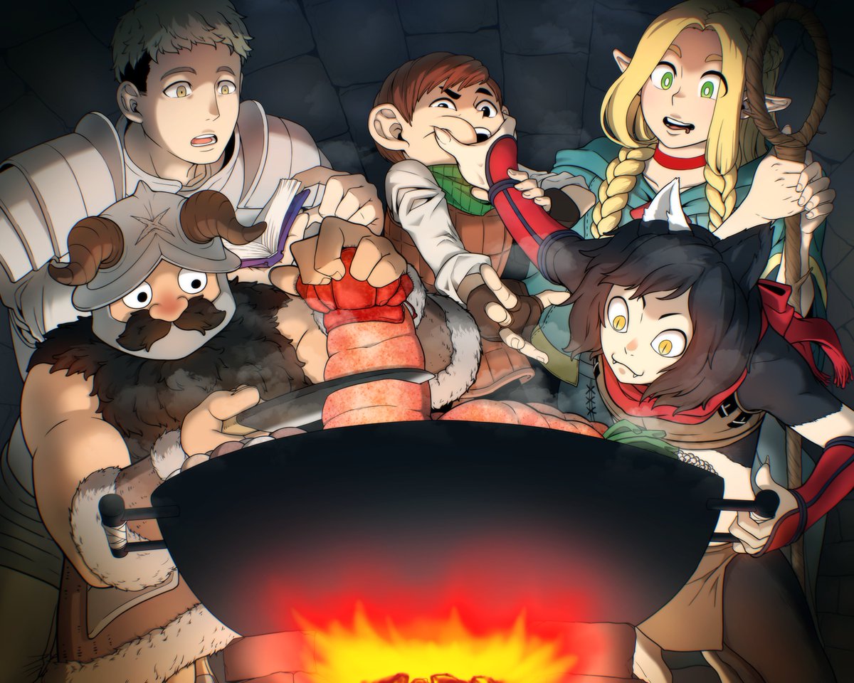 Zazel36's tweet photo. #dungeonmeshi #던전밥 

던전밥 https://t.co/n7pyDyyYfs