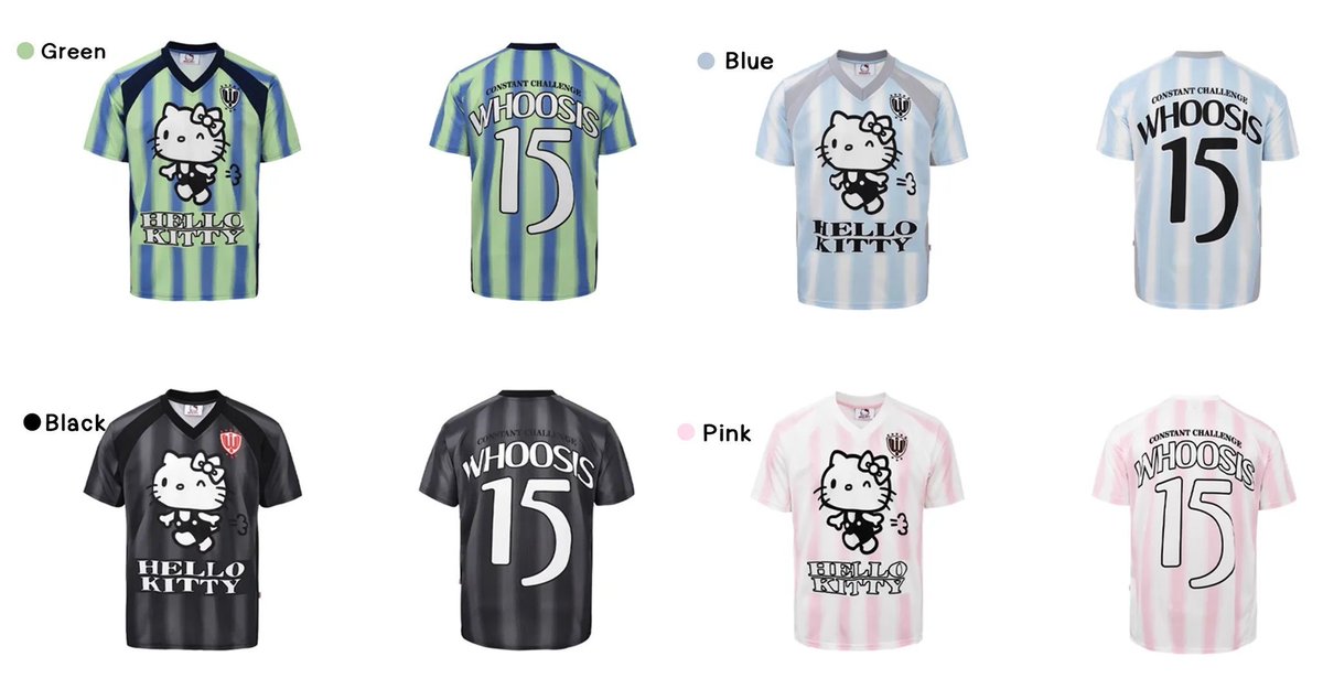 Morenmore_th's tweet photo. Whoosis x Hello Kitty Jersey ⋆˙⟡
เสื้อบอลคิตตี้เท่ห์���ุบๆ โปรลดราคากลางปีคือดีมากๆ คับ  เหลือตัวละ 730 บาทเท่านั้น 🤙🏻

รีทวิตส่งฟรี ✿ https://t.co/cYsNLvX5l9