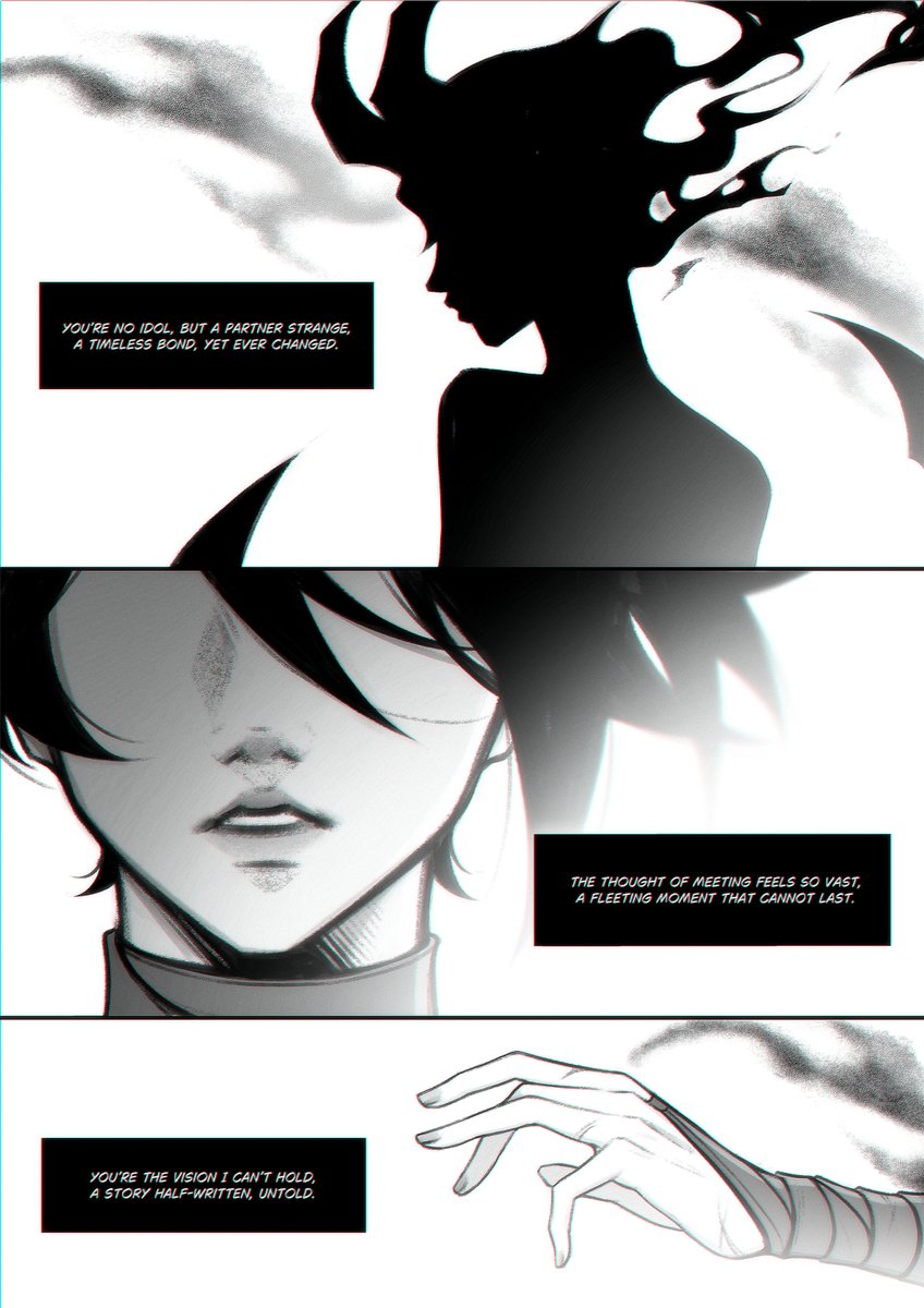goku_kennnn's tweet photo. [1/2] "Long Dream"

It's my first time creating art and writing for #akalynnmay
.
This is somewhat connected to my previous Möbius strip comic. It might not be perfect, but I tried to write about her relationship with Evelynn from Akali's perspective :D

#evekali #KDA #LeagueOfLegends