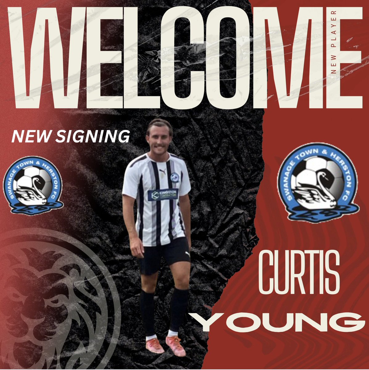🦢SWANS NEW SIGNING🦢
Swans are delighted to announce the signing of Curtis Young.
Curtis, an exciting attacking player, previously played for  Wimborne Town, AFC Totton, Hamworthy United and AFC Bournemouth as a junior.
WELCOME ABOARD CURTIS⚽️🦢