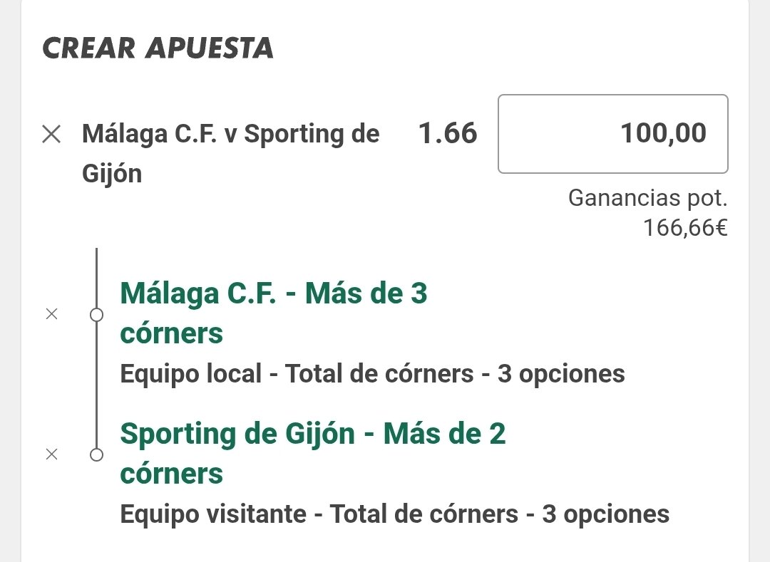muybuenospicks's tweet photo. ⭐️ JORNADA ℹ️🅿️🅱️ ⭐️
Disponibles las apuestas de hoy con PROMO FINDE por 3€ para tenerlas en 📲
La jornada comienza a las 16H y son 5 apuestas simples y 3 cuotones @3 @5. Os animáis a tenerlas?
Una gratis aquí
👇👇👇👇👇👇👇👇👇👇
https://t.co/E02cZZ7hqh https://t.co/EtS6RTW6Fj
