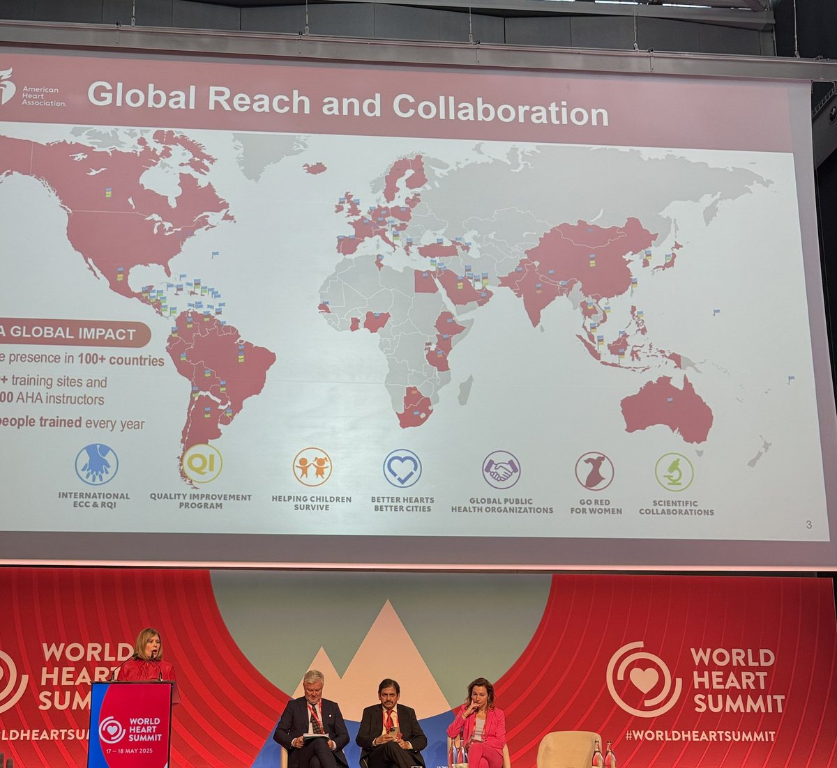 JOHN GORDON HAROLD, MD, MACC, MACP, FRCP, FRCPI (@jgharoldmd) on Twitter photo Keynote address: Legacy of the 'Go Red For Women' campaign #WORLDHEARTSUMMIT
Nancy Brown - Honoree <a href="/American_Heart/">American Heart Association</a>
Moderators: Satyendra Tiwari, Finn-Jarle Rode, Borjana Pervan - Changing the Future of Women’s Health <a href="/GoRedForWomen/">GoRedforWomen</a> <a href="/jgharoldmd/">JOHN GORDON HAROLD, MD, MACC, MACP, FRCP, FRCPI</a> Heart disease and stroke in women Keynote address: Legacy of the 'Go Red For Women' campaign #WORLDHEARTSUMMIT
Nancy Brown - Honoree <a href="/American_Heart/">American Heart Association</a>
Moderators: Satyendra Tiwari, Finn-Jarle Rode, Borjana Pervan - Changing the Future of Women’s Health <a href="/GoRedForWomen/">GoRedforWomen</a> <a href="/jgharoldmd/">JOHN GORDON HAROLD, MD, MACC, MACP, FRCP, FRCPI</a> Heart disease and stroke in women