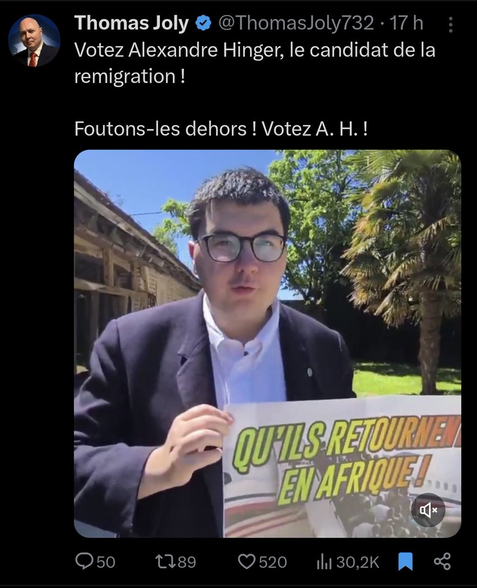 À tous ceux qui pensent encore que  Dieudo lutte contre le racisme (si si, ça existe...), il vient de s'afficher avec un type qui prône la « remigration » pour que la France ne devienne pas un « bidonville africain ». ⤵️