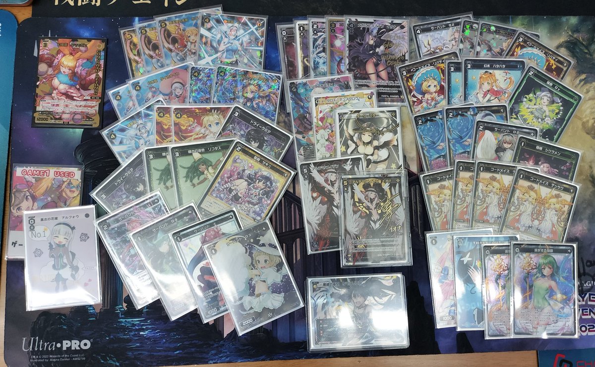 オールスター アルフォウ デッキパーツ サーバント　ホイル WIXOSS】アルフォウ考察・黒想アルフォウ所感【WX24-P3弾環境