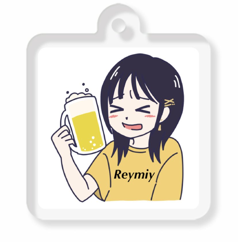 reymiy1127's tweet photo. ⋆┈┈⋆ ⭒ ⋆┈┈⋆

      Reymiy
   New Goods
    Infomation

⋆┈┈⋆ ⭒ ⋆┈┈⋆

●I′m dying for a Beer Tシャツ
Black / Yellow

●Reymiyちゃんキーホルダー

●2枚set ステッカー

✨全部セット¥10000

6/7より販売
▼Webshop Live会場手渡し可
https://t.co/07uS88SVlT

Design @hyskn https://t.co/ShSpdMs5j1