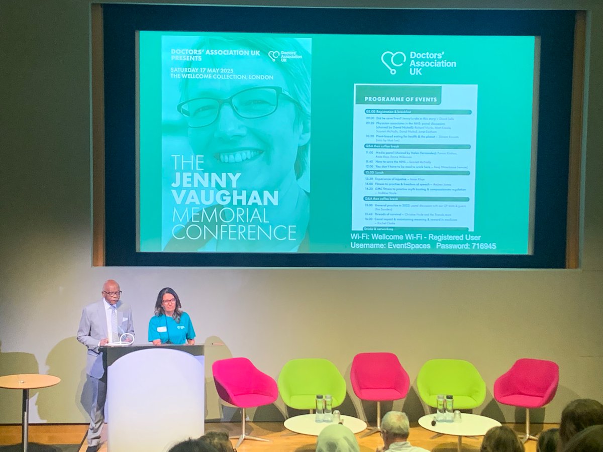 Thought provoking opening presentation from the Inspiring David Sellu at the Jenny Vaughan Memorial Conference

#DAUKconf25