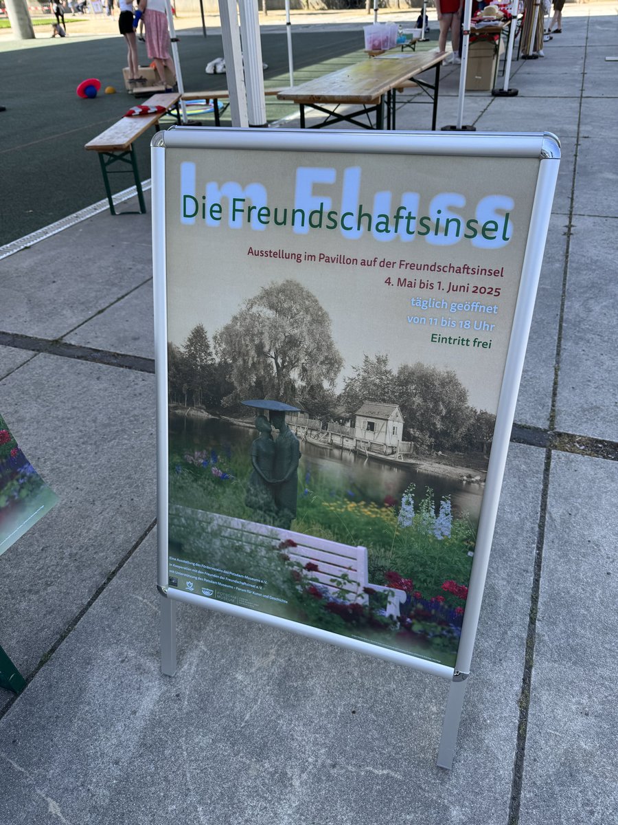 FVereinPotsdamMuseum (@fvpotsdammuseum) on Twitter photo Über 3.000 Besucher haben unsere Ausstellung „Im Fluss“ auf der der Freundschaftsinsel schon gesehen. Sie ist noch bis 1. Juni täglich von 11 bis 18 Uhr geöffnet. Und morgen Nachmittag ist die Kuratorin <a href="/in_Potsdam/">Susanne K. Fienhold Sheen</a> abwesend und beantwortet Fragen. Über 3.000 Besucher haben unsere Ausstellung „Im Fluss“ auf der der Freundschaftsinsel schon gesehen. Sie ist noch bis 1. Juni täglich von 11 bis 18 Uhr geöffnet. Und morgen Nachmittag ist die Kuratorin <a href="/in_Potsdam/">Susanne K. Fienhold Sheen</a> abwesend und beantwortet Fragen.