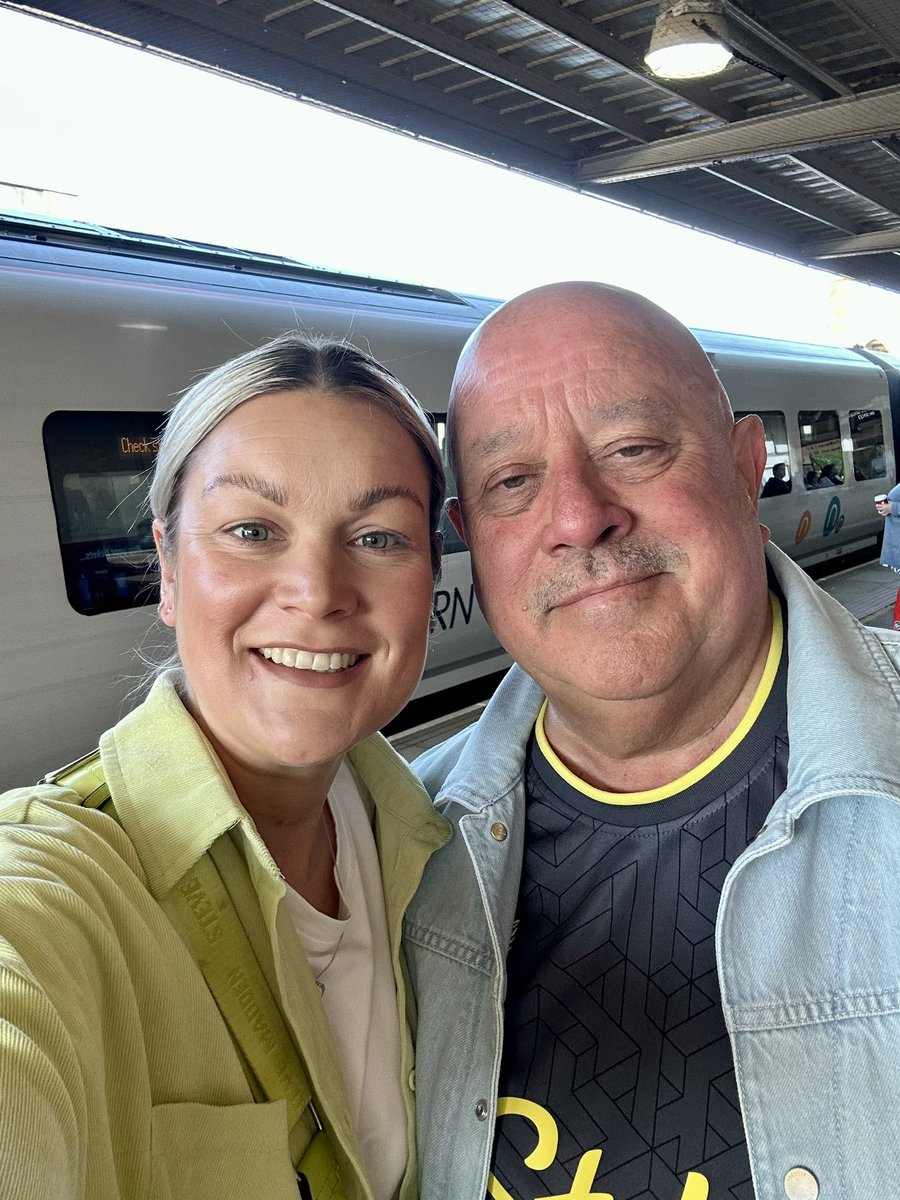 Well our journey to say farewell to the Old Lady starts here!  a weekend in my favourite city with some of my favourite people 🥹💙⚽️🏟️ <a href="/Everton/">Everton</a> <a href="/EFC1958/">STEPHEN Aza HASLAM</a>