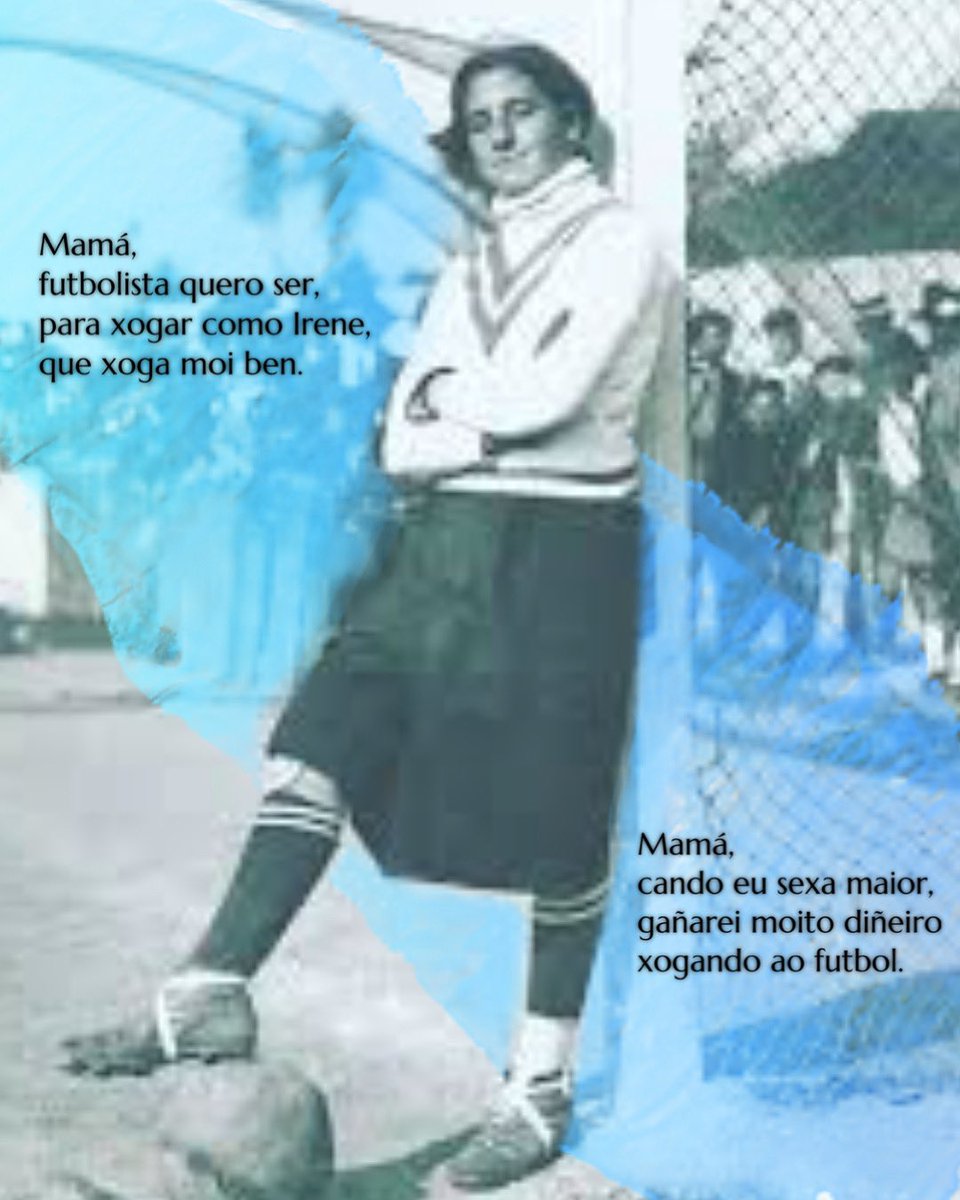 Feliz Día das Letras Galegas! 🩵🤍
A nosa lingua medrou ao son das coplas,
viviu nas voces das cantareiras
e segue a latexar en cada verso popular.
Porque cantar en galego é tamén escribir historia.

📜Copla de Irene González Basanta
#LetrasGalegas2025 #PoesíaPopular #Cantareiras