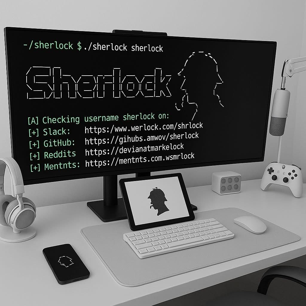 ⚫What is Sherlock?

Sherlock is an open-source Python-based tool that helps you find usernames across multiple social media platforms and websites.