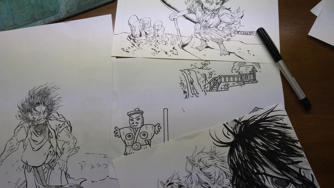 量産態勢に向けてリハビリ。
ちょっと放置してると紙がシケっていかん。これを紙が風邪をひくと形容するらしい。勉強になる。 