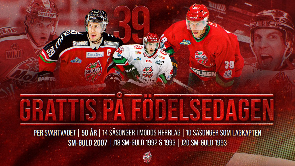 Ha den äran, kapten. 🫡🎉

Hatten av för Per Svartvadet som uppnår den aktningsvärda åldern 50 år idag!

#modose