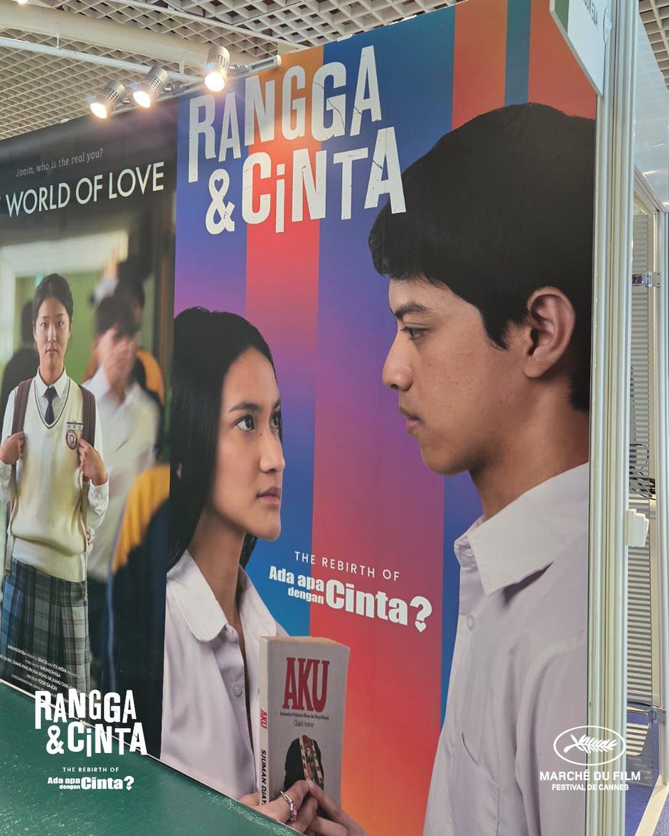 FilmIndoSource's tweet photo. Riri Riza’s musical film ‘RANGGA &amp; CINTA’ is being presented at the 2025 Marché du Film in Cannes as part of Barunson E&amp;A’s project lineup. https://t.co/gVdDF04lwA