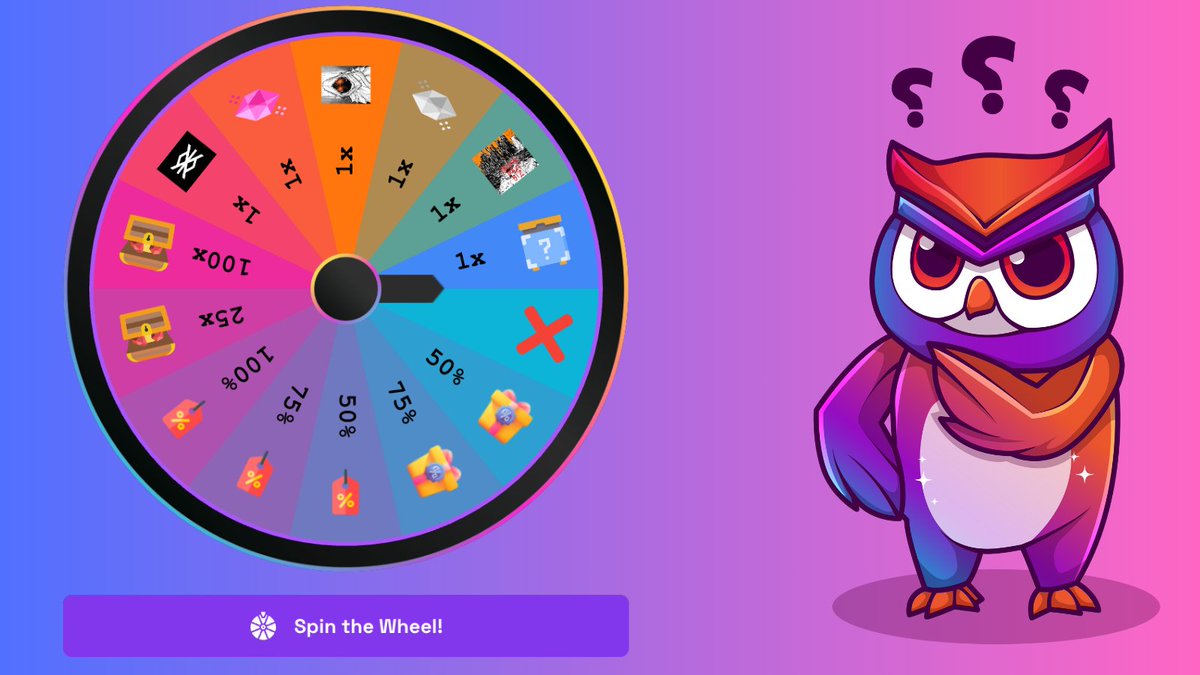 🎡 MagiSpin is LIVE!
T1 or T2 — you’ve got a shot at unlocking today’s 🔥 Mysterybox.
Ordinals, rare sats, discounts, and bundles drop daily.

One spin could change your bag forever. Ready?