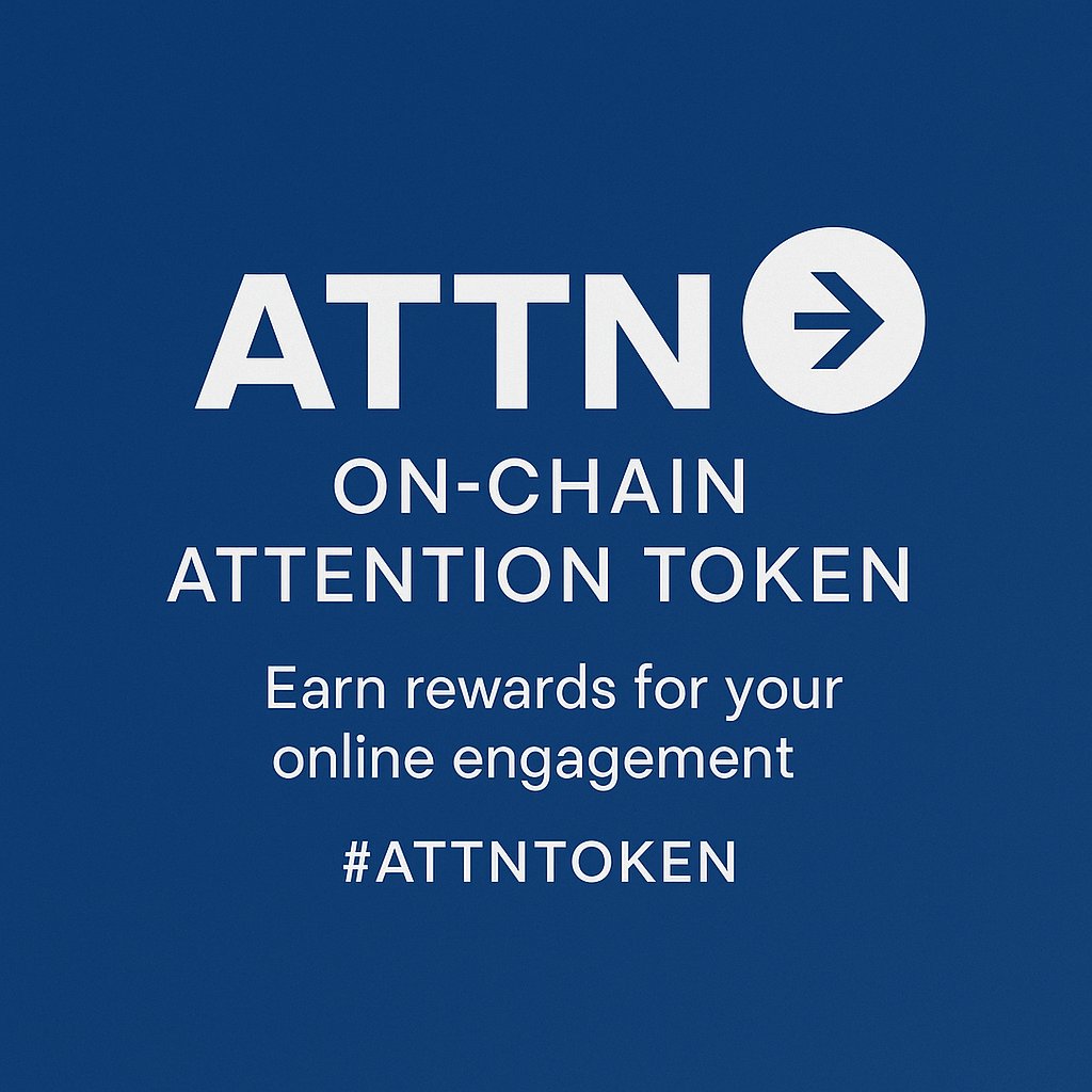 Rafayalmani's tweet photo. The digital economy is shifting — and $ATTN is at the center.
This isn’t just merch. It’s identity.
Repping @ATTNtoken means you believe attention should have value.
Join the signal over the noise.
#Web3 #ATTNtoken #FutureOfEngagement https://t.co/Bj8WmGWpli