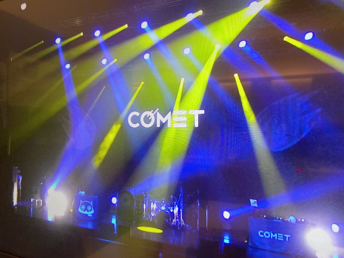 pinocchiop's tweet photo. COMET台北公演まもなく開場です！ https://t.co/lbwg7a70Ef