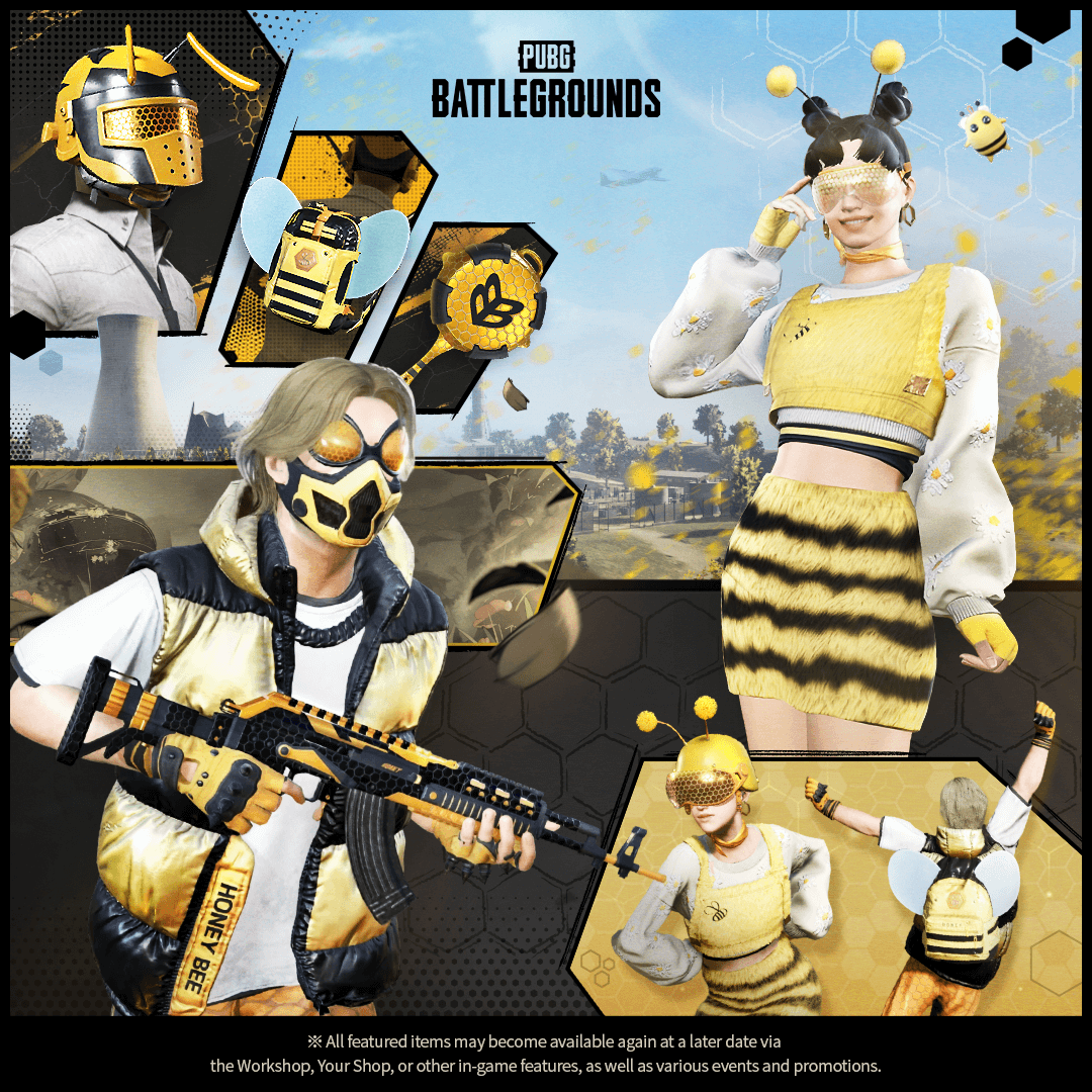 Bring the buzz. Sting the weak. Bee the Baddie they can’t escape.🐝
*Available in the ingame Store now on PC. Coming to Console on May 22.