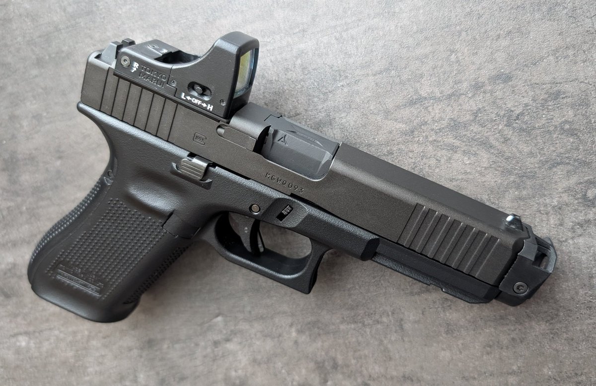 東京マルイG17 Gen5 radian GUNNUT新製品】 東京マルイ Glock17 Gen5 MOS 用 Radian Ramjet