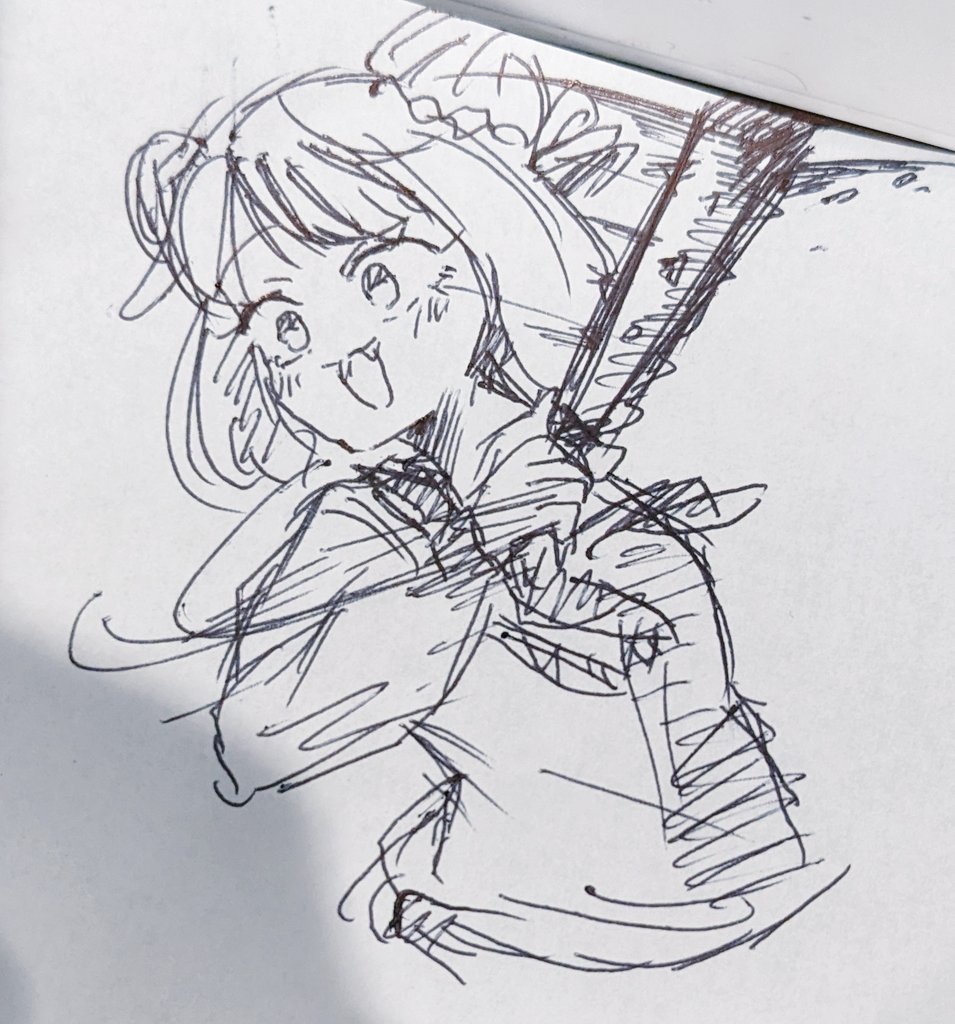 仕事の合間に描いてたらくがき🎀 