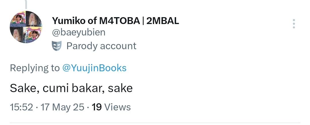 Eee......? Ini maksudnya tiap jenisnya bisa dobel? Tapi tetep 3 jenis? Kirain 3 slot ada yang dobel jenis (tetep cuman pesen 3 tapi ada yang dobel) 😭 yang begini dapet berapa dong matoba-san?