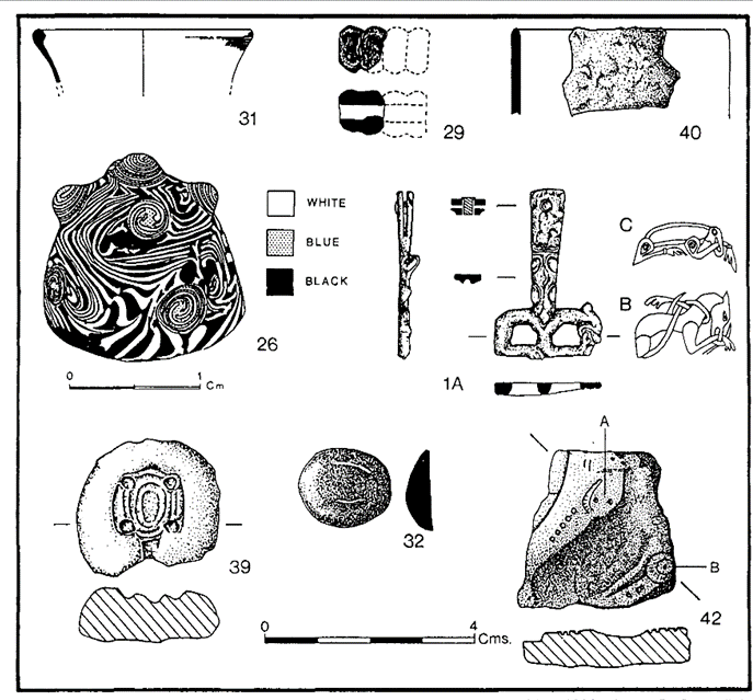 caledonianforge's tweet image. Next in the "Ancient Rings of Scotland" collection. The Dundurn Pictish ring. Based on one of the mould fragments of Dundurn: likely for a pin which I also have made, but I think it also has similarities with the Burghead ring so I turned the centre into a setting for a garnet.